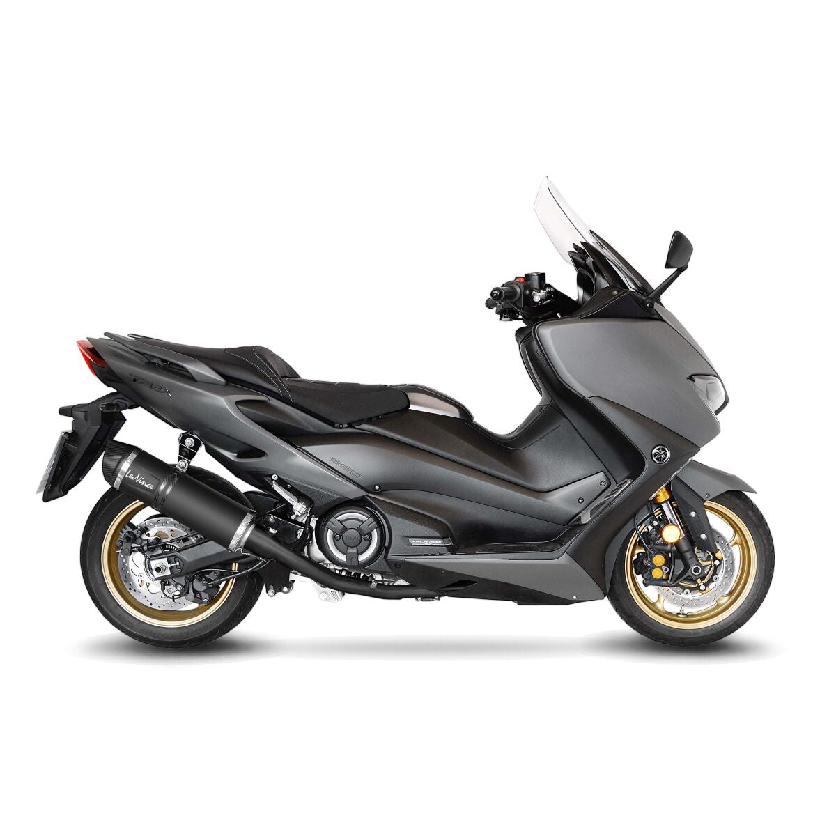 LEOVINCE LV ONE EVO BLACK EDITION STAINLESS STEEL (BLACK PAINTED HEADER PIPES) EXHAUST SYSTEM 14342EFBU