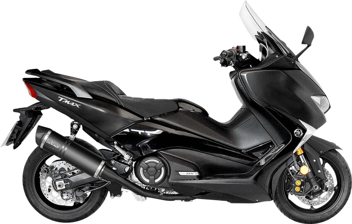 LEOVINCE LV ONE EVO BLACK EDITION STAINLESS STEEL (BLACK PAINTED HEADER PIPES) EXHAUST SYSTEM 14342EFBU