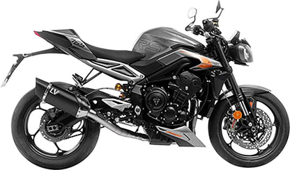 LEOVINCE LV-14 R 3/1 BLACK EDITION TRIUMPH STREET TRIPLE R/RS 765 15608BU