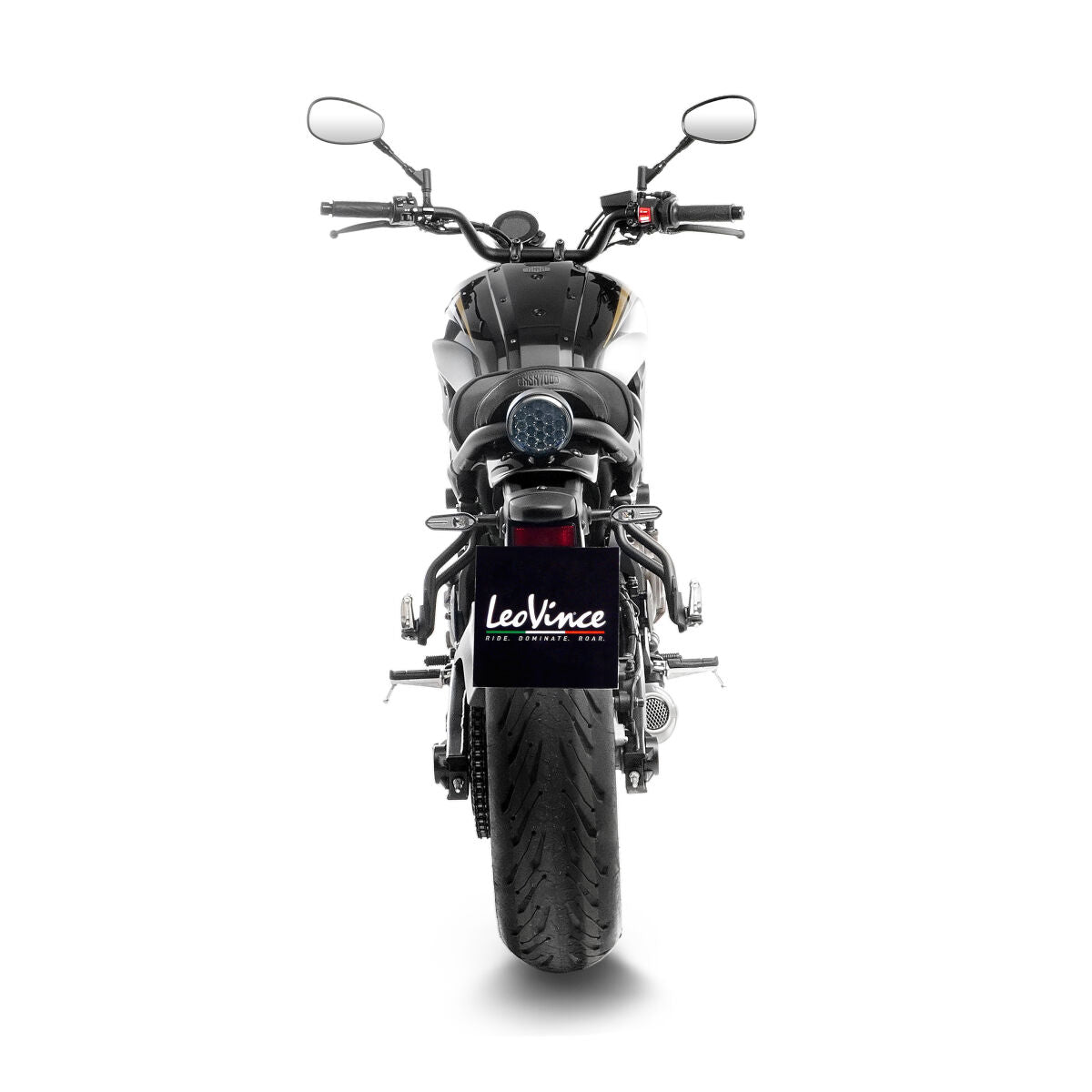 LEOVINCE V-10 BLACK EDITION FULL SYSTEM EXHAUST 15272BU