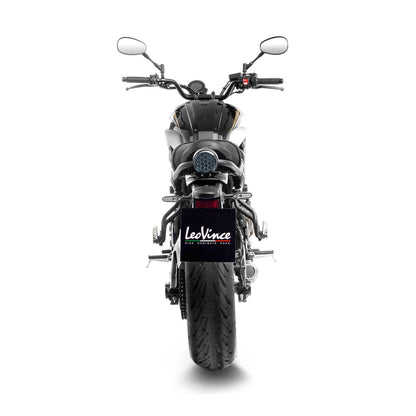 LEOVINCE V-10 BLACK EDITION FULL SYSTEM EXHAUST 15272BU