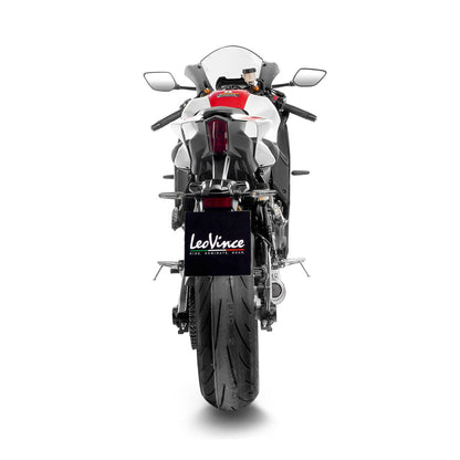 LEOVINCE V-10 BLACK EDITION FULL SYSTEM EXHAUST 15272BU