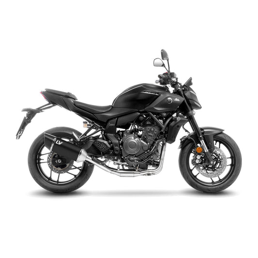 LEOVINCE LV-14R BLACK EDITION SLIP-ON MUFFLER ECE/EU 15631BK