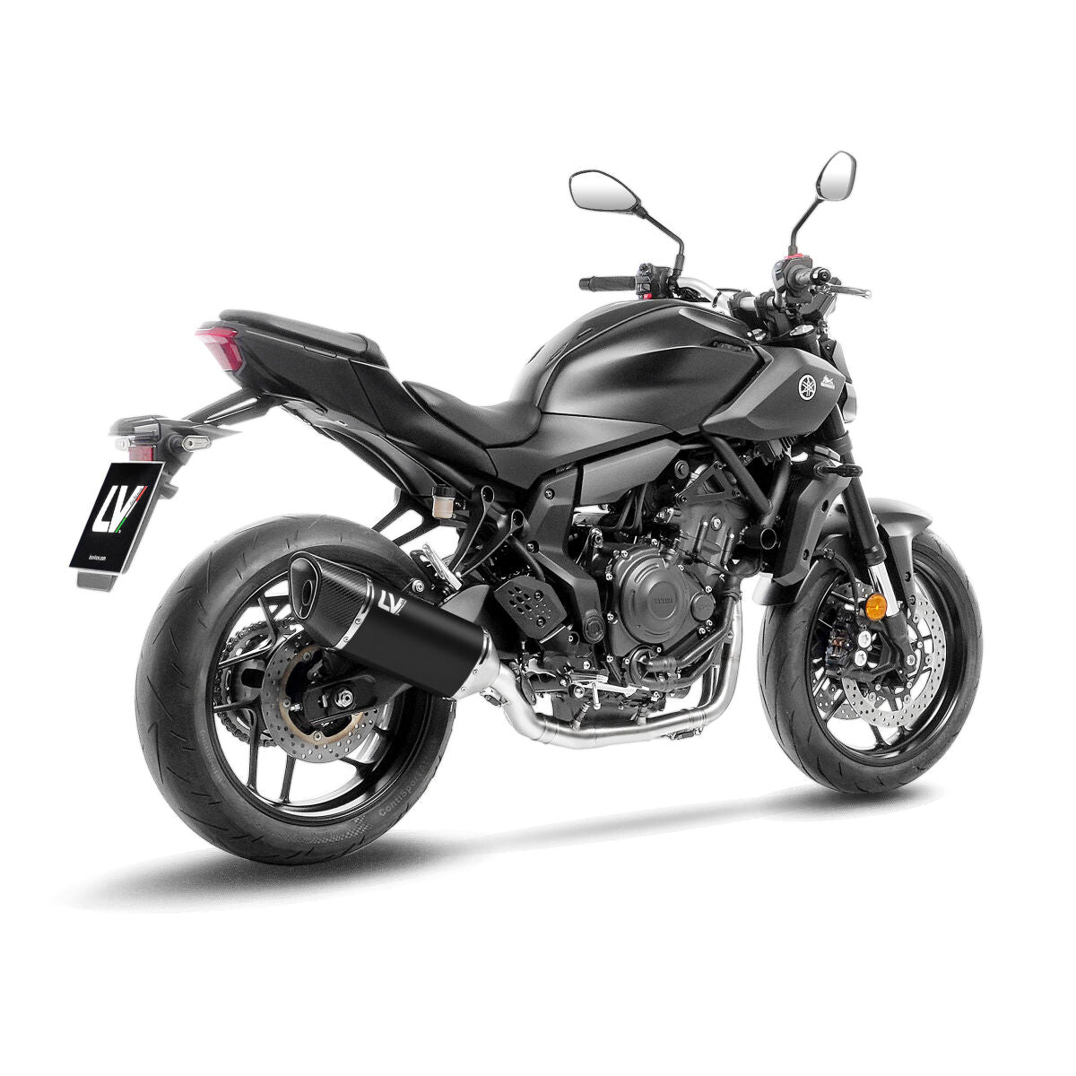 LEOVINCE LV-14R BLACK EDITION SLIP-ON MUFFLER 15632BU
