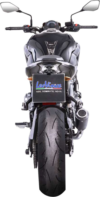 LEOVINCE SLIP-ON LV10 BLACK Z900 15204B