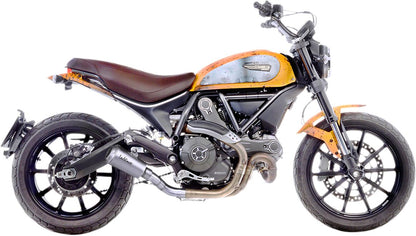 LEOVINCE SLIP-ON LV-10 SCRAMBLER S/S 15206U