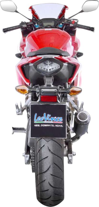 LEOVINCE SLIP-ON LV-10 HONDA CB500 BK 15208BU