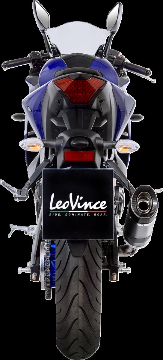 LEOVINCE LV PRO STAINLESS STEEL SLIP-ON MUFFLER 14257E