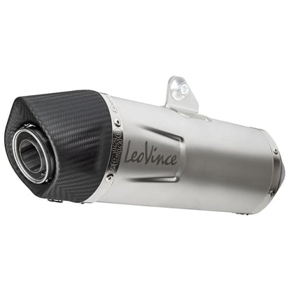 LEOVINCE LV ONE EVO STAINLESS STEEL SLIP-ON MUFFLER ECE/EU 14316EK
