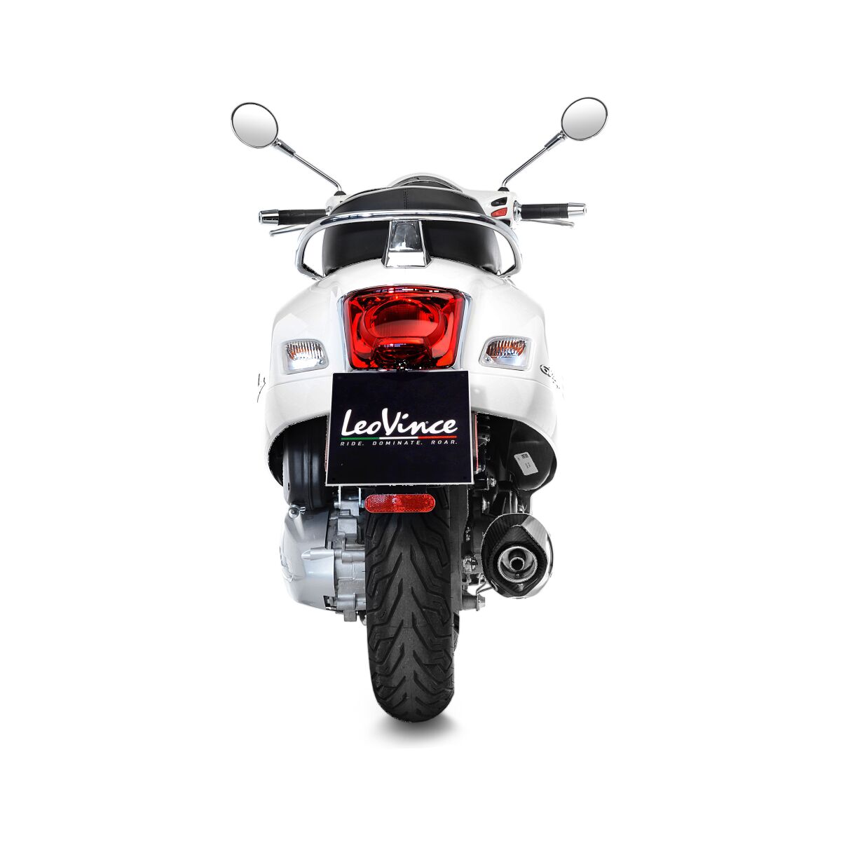 LEOVINCE LV ONE EVO STAINLESS STEEL SLIP-ON MUFFLER ECE/EU 14316EK