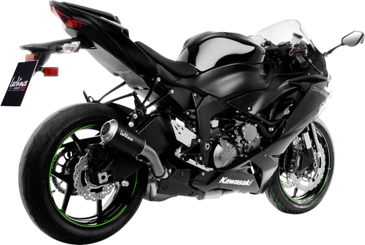 LEOVINCE MUFFLER LV-10 BLK KAW ZX6R 15233BU