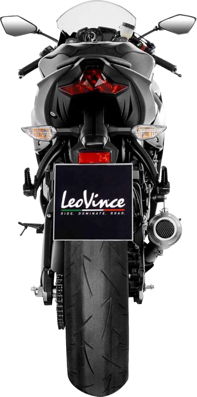 LEOVINCE MUFFLER LV-10 BLK KAW ZX6R 15233BU