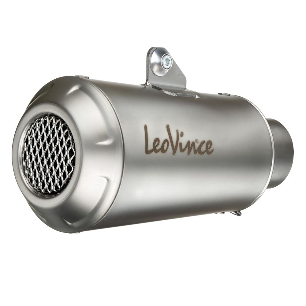 LEOVINCE LV-10 SLIP-ON MUFFLER STAINLESS STEEL ECE 15239