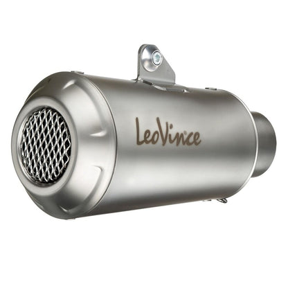 LEOVINCE LV-10 SLIP-ON MUFFLER STAINLESS STEEL ECE 15239