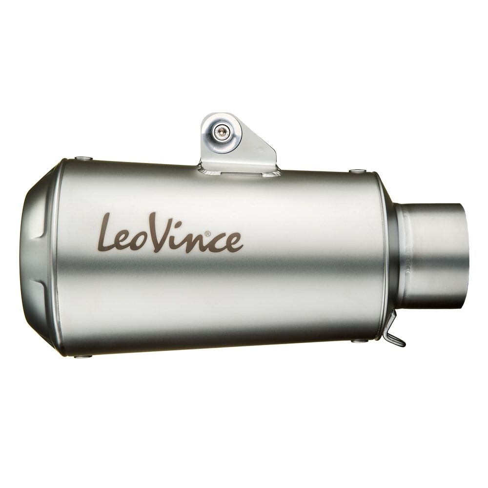 LEOVINCE LV-10 SLIP-ON MUFFLER STAINLESS STEEL ECE 15239
