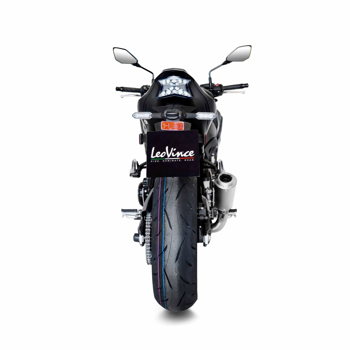 LEOVINCE SLIP-ON LV-10 TI BLK Z900 15239T