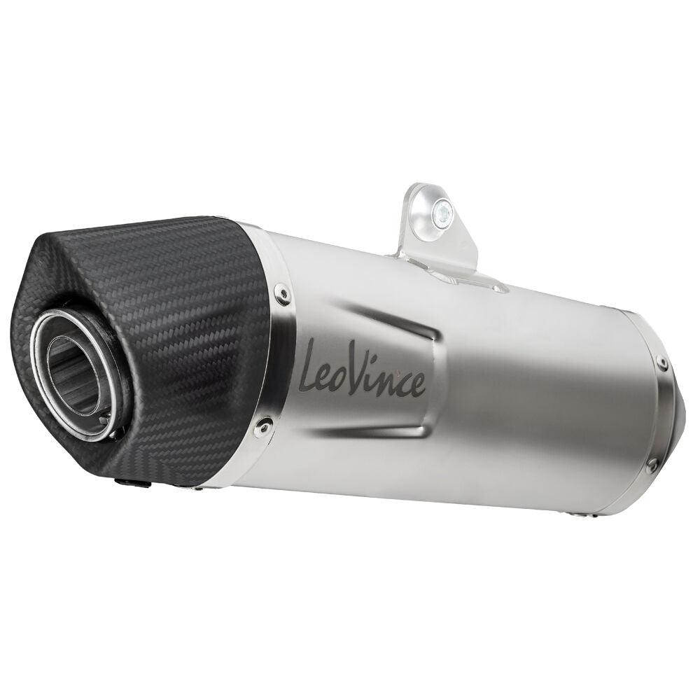 LEOVINCE LV ONE EVO STAINLESS STEEL SLIP-ON MUFFLER 14367EU