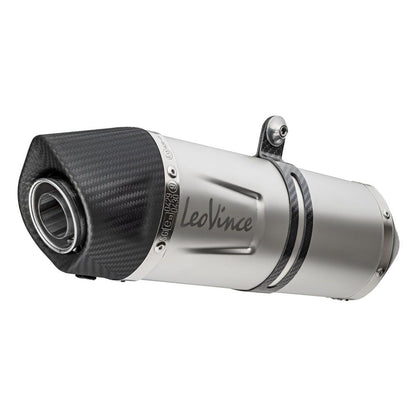 LEOVINCE LV ONE EVO STAINLESS STEEL SLIP-ON MUFFLER e-approved 8402E