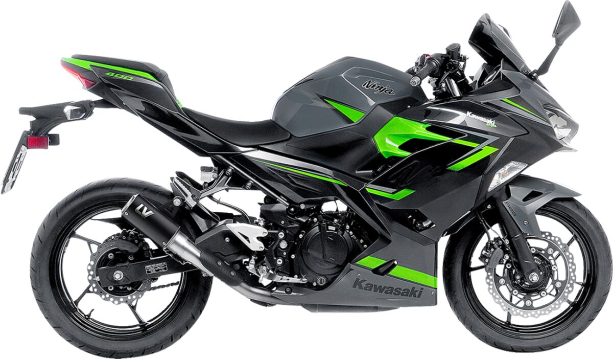 LEOVINCE MUFLER CORSA NINJA 400 BK 15400BU