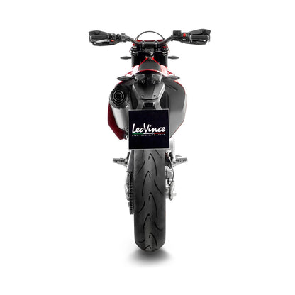 LEOVINCE LV ONE EVO STAINLESS STEEL SLIP-ON MUFFLER ECE/EU 14363EK