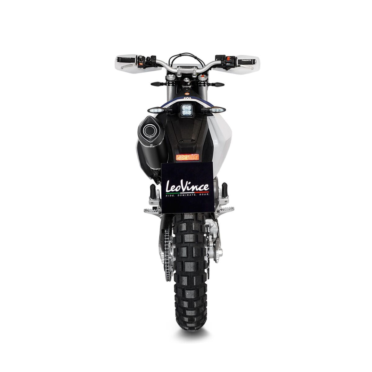 LEOVINCE NERO SLIP-ON MUFFLERS ECE/EU 14074K