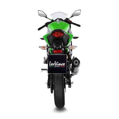 LEOVINCE LV ONE EVO STAINLESS STEEL SLIP-ON MUFFLER ECE 14293E