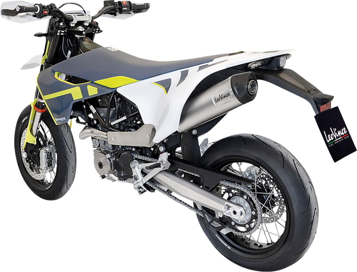 LEOVINCE LV ONE EVO STAINLESS STEEL SLIP-ON EXHAUST ECE/EU 14367EK
