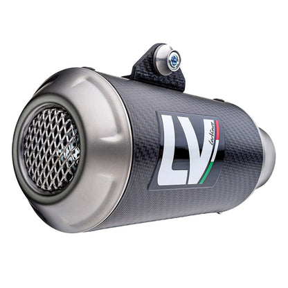 LEOVINCE LV-10 CARBON FIBER SLIP-ON MUFFLER ECE 15239C