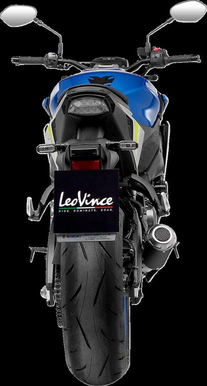 LEOVINCE MUFFLER LV-10 BLACK EDITION SS ECE 15245B