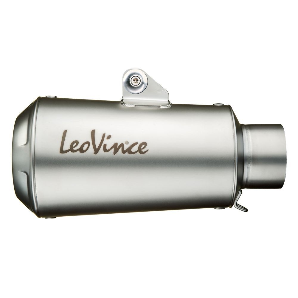 LEOVINCE LV-10 SLIP-ON MUFFLER STAINLESS STEEL 15254U