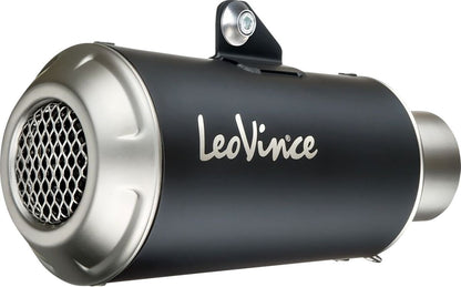 LEOVINCE LV-10 BLACK EDITION SLIP-ON MUFFLER SS 15254BU