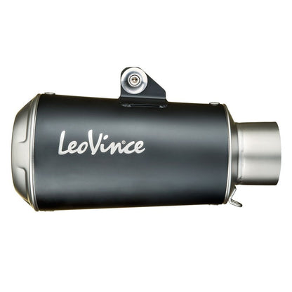 LEOVINCE LV-10 BLACK EDITION SLIP-ON MUFFLER SS 15254BU