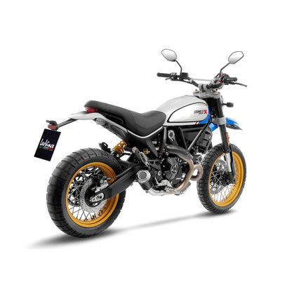 LEOVINCE LV-10 BLACK EDITION SLIP-ON MUFFLER SS 15254BU