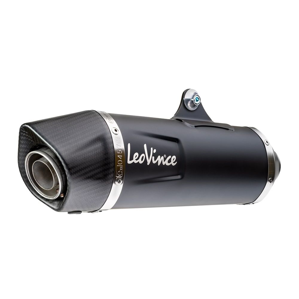 LEOVINCE NERO SLIP-ON MUFFLERS ECE 14085