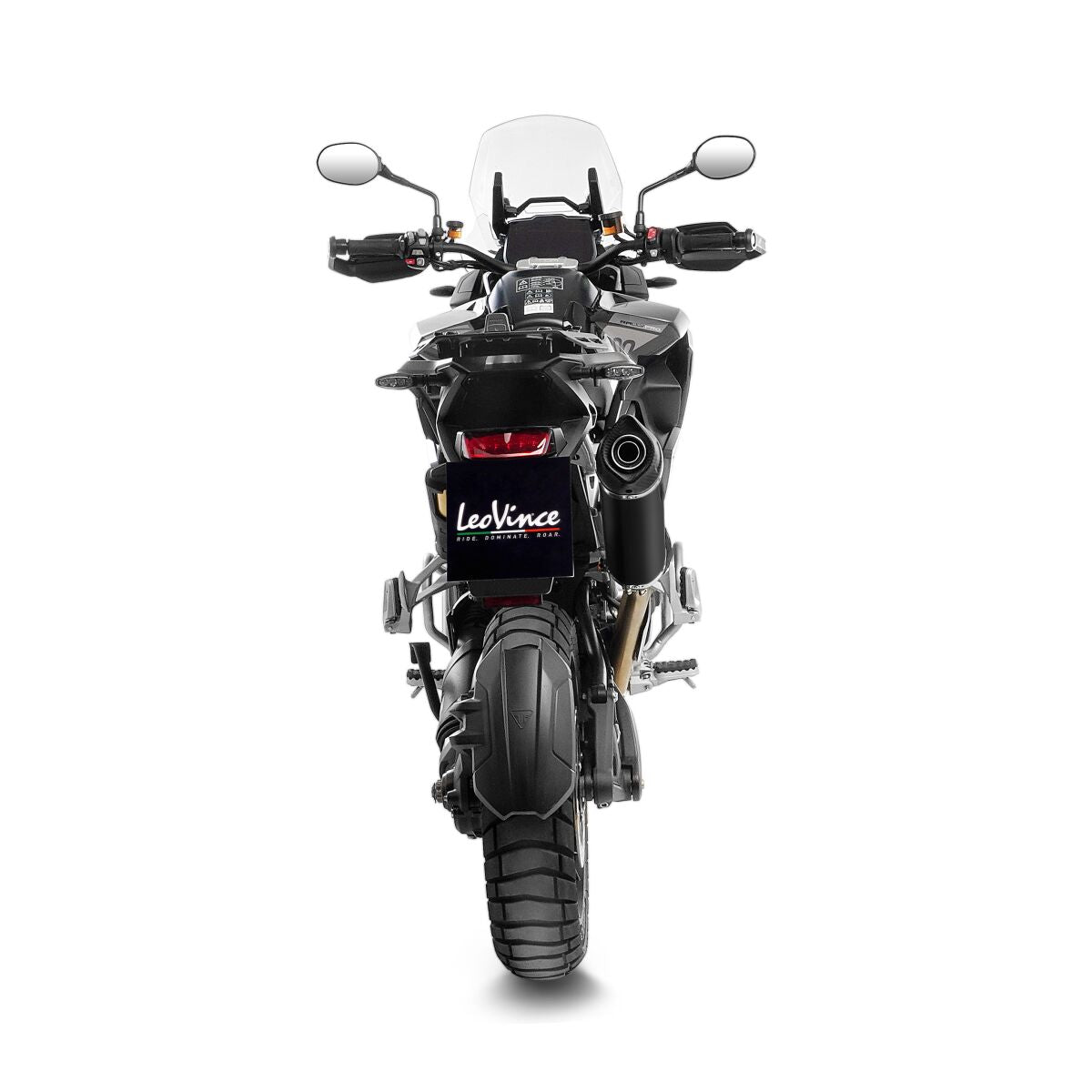 LEOVINCE NERO SLIP-ON MUFFLERS ECE 14085
