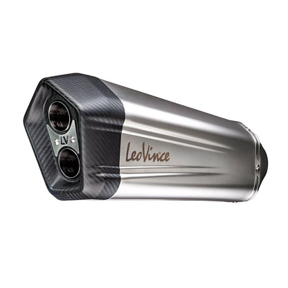 LEOVINCE LV-12 STAINLESS STEEL SLIP-ON MUFFLER 15307