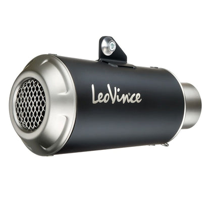 LEOVINCE LV-10 BLACK EDITION SLIP-ON MUFFLER SS ECE 15257B
