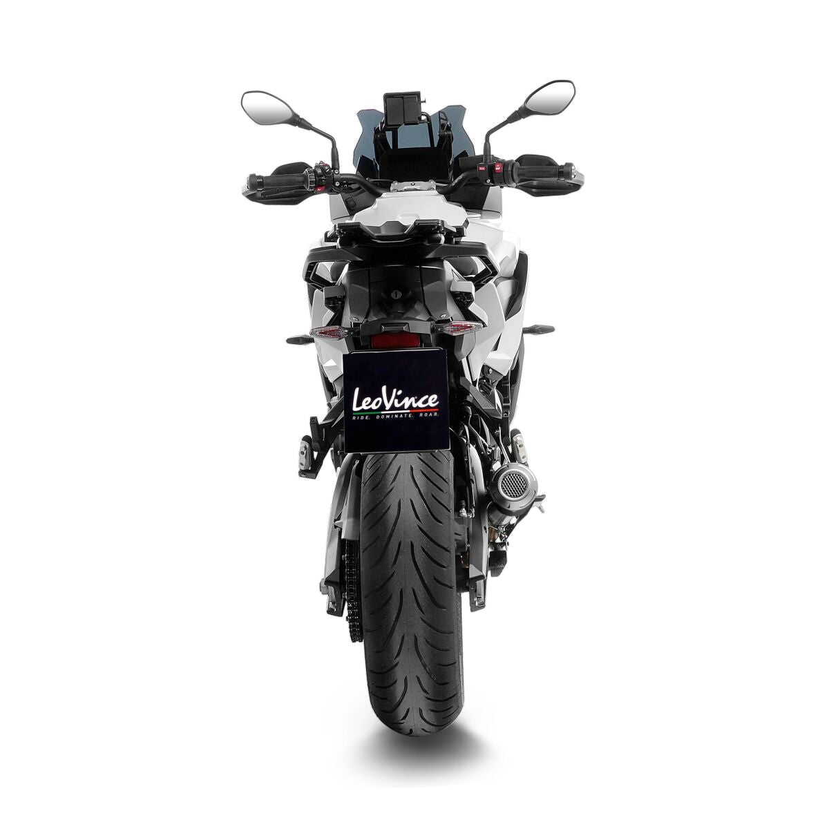LEOVINCE LV-10 BLACK EDITION SLIP-ON MUFFLER SS ECE 15257B