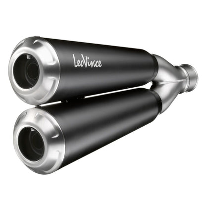 LEOVINCE GP DUALS SS SLIP-ON MUFFLER ECE 15105