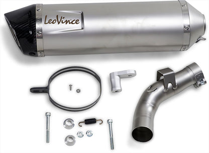 LEOVINCE LV ONE EVO STAINLESS STEEL SLIP-ON MUFFLER 14304E