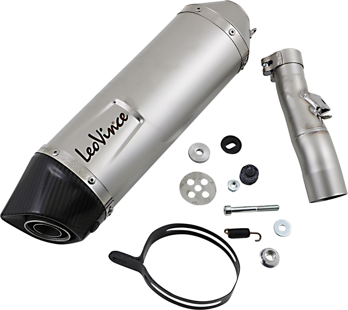 LEOVINCE LV ONE EVO STAINLESS STEEL SLIP-ON MUFFLER 14189E