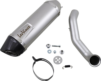 LEOVINCE LV ONE EVO STAINLESS STEEL SLIP-ON MUFFLER 14302E