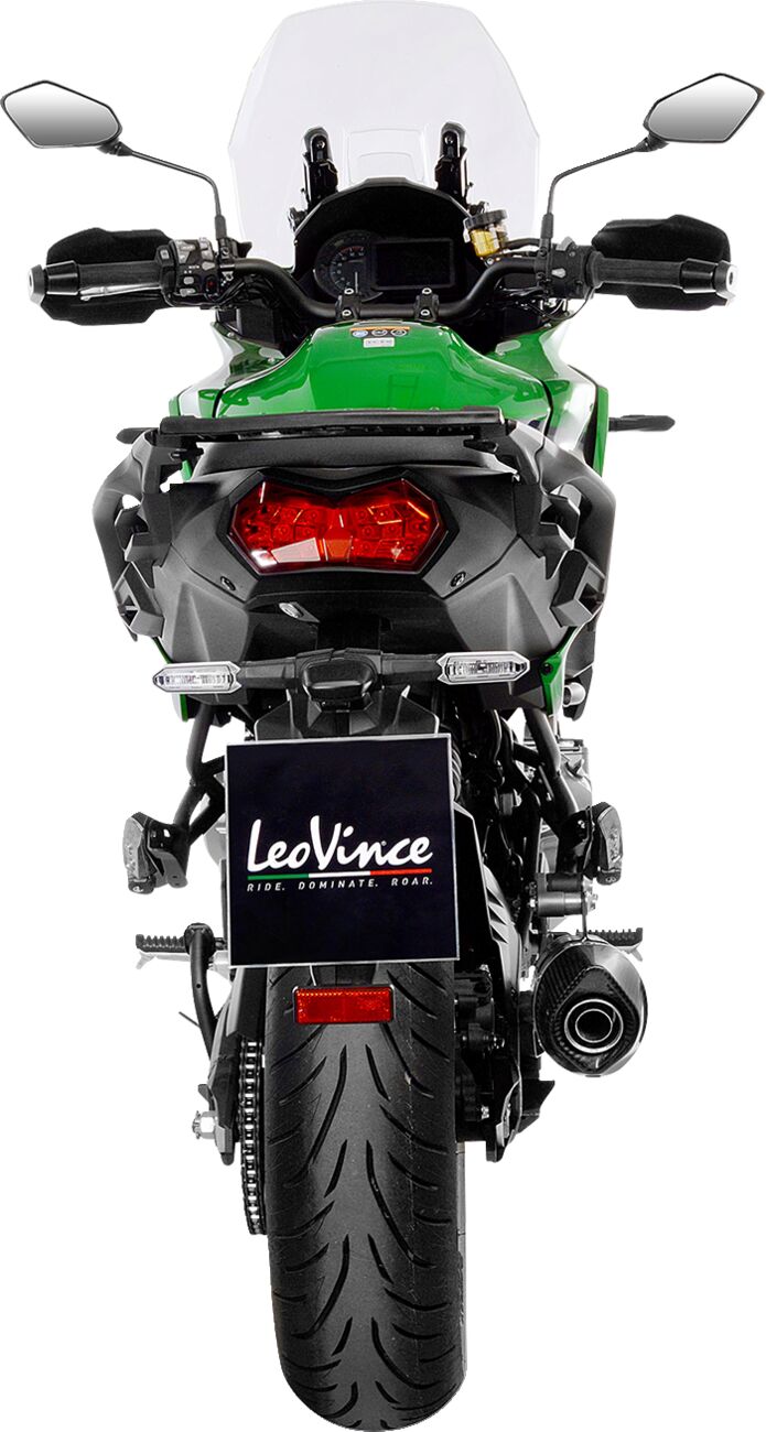 LEOVINCE SLIP-ON SBK NERO VERSYS 14057