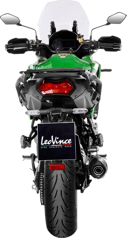 LEOVINCE SLIP-ON SBK NERO VERSYS 14057