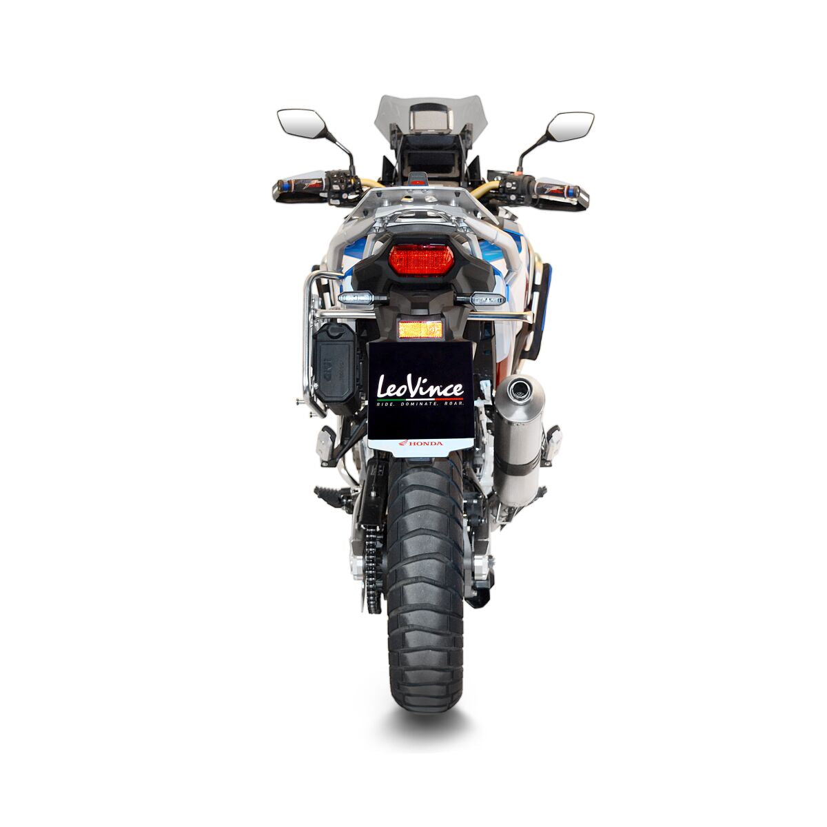 LEOVINCE LV ONE EVO STAINLESS STEEL SLIP-ON MUFFLER ECE 14355E