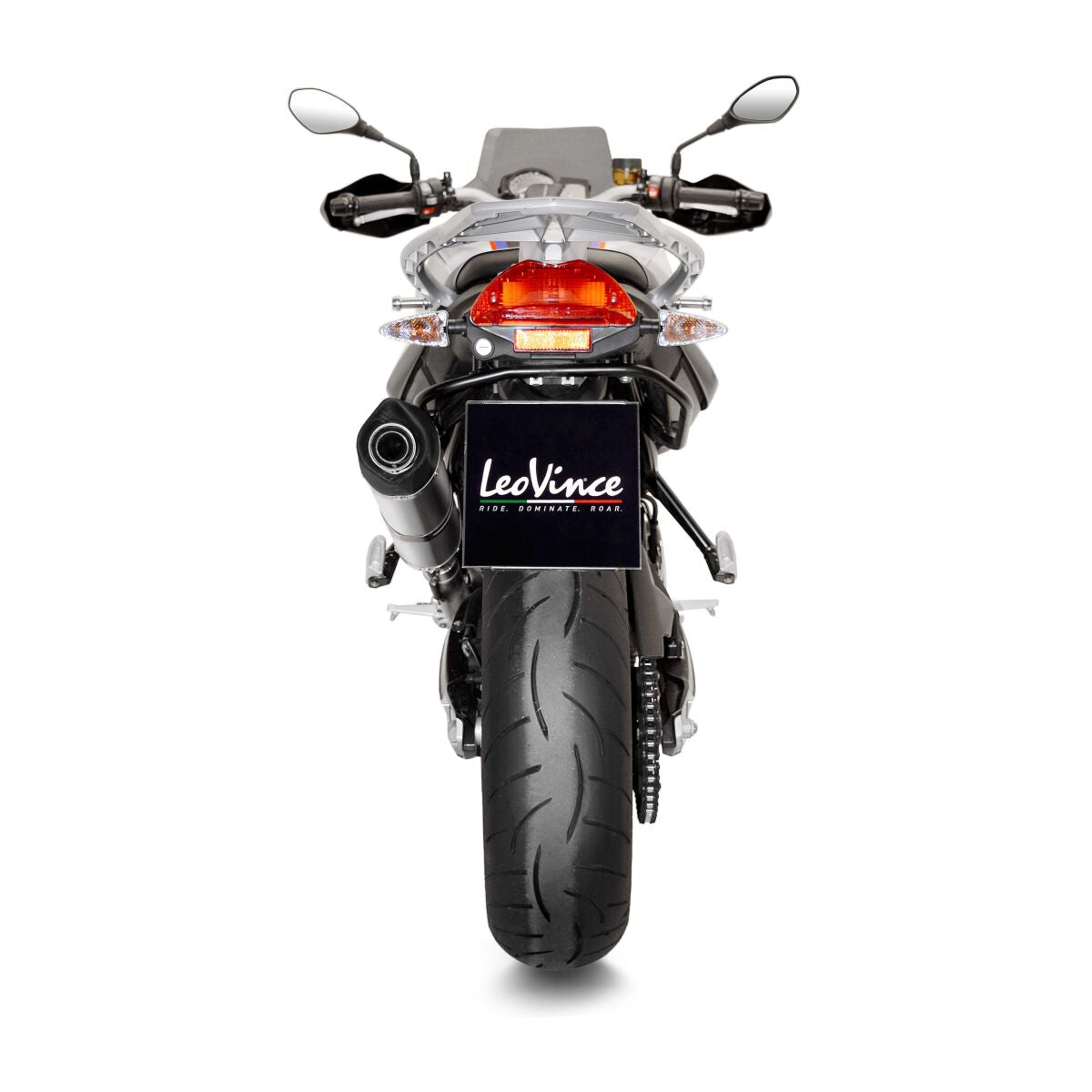 LEOVINCE LV ONE EVO STAINLESS STEEL SLIP-ON MUFFLER 14356E