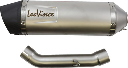 LEOVINCE LV ONE EVO STAINLESS STEEL SLIP-ON MUFFLER 14393E