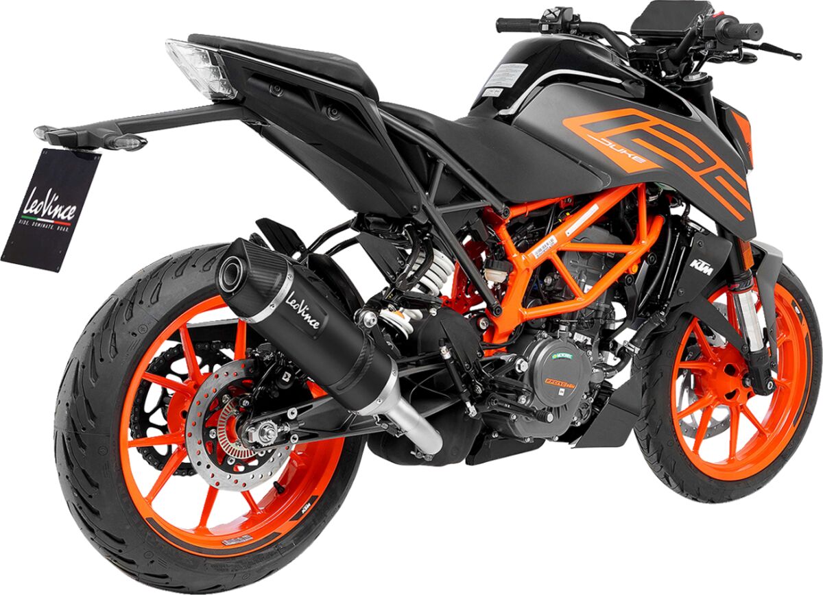 LEOVINCE LV ONE EVO BLACK EDITION SLIP-ONE MUFFLER ECE 14393EB