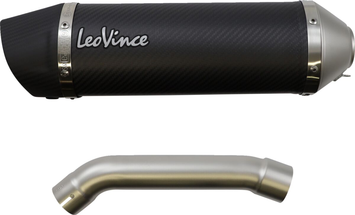 LEOVINCE LV ONE EVO CARBON SLIP-ON MUFFLER ECE 14394E