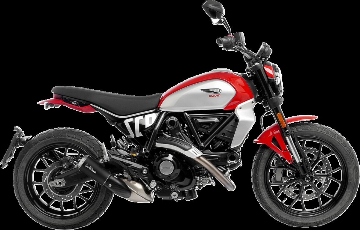 LEOVINCE MUFFLER LV-10 BLACK DUCATI SCRAMBLER 800 15266B